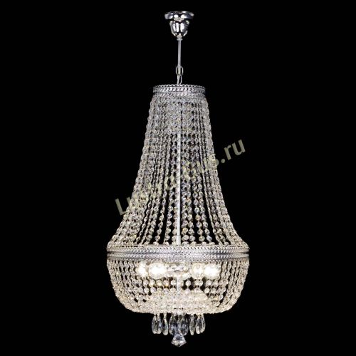 Люстра Флоренция №5 Купол длинный с подвесом в Симферополе Гусь Хрустальный