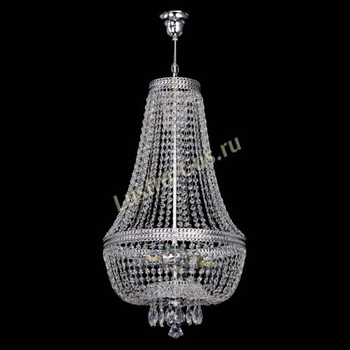 Люстра Флоренция №5 Купол длинный с подвесом в Симферополе Гусь Хрустальный