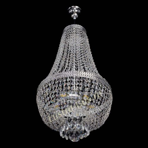 Люстра Флоренция №5 Купол длинный с подвесом в Симферополе Гусь Хрустальный