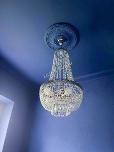 Люстра Флоренция №5 Купол длинный с подвесом в Симферополе отзыв и фото покупателя