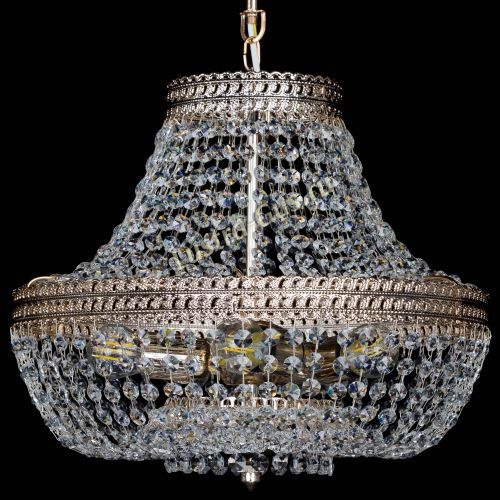 Люстра Флоренция №5 Купол с подвесом в Симферополе Гусь Хрустальный