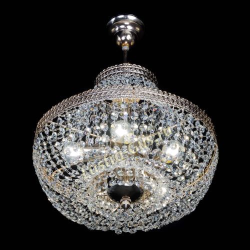 Люстра Флоренция №5 Купол с подвесом в Симферополе Гусь Хрустальный