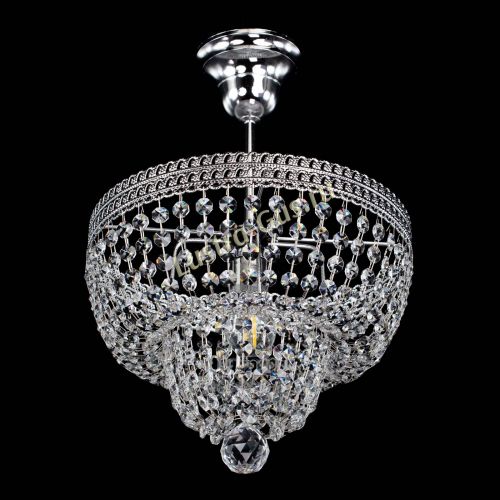 Люстра Каскад Флоренция №1 малая в Симферополе Гусь Хрустальный