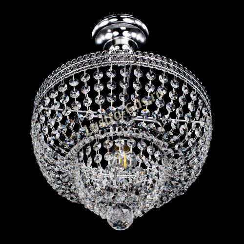 Люстра Каскад Флоренция №1 малая в Симферополе Гусь Хрустальный