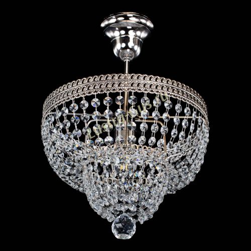 Люстра Каскад Флоренция №1 малая в Симферополе Гусь Хрустальный