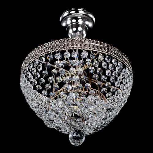 Люстра Купол Флоренция №1 малая в Симферополе Гусь Хрустальный