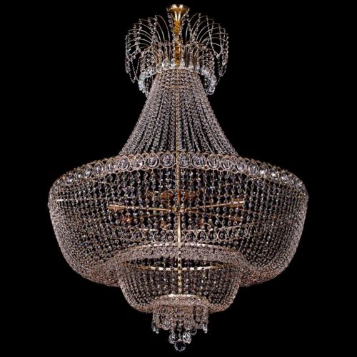 Люстра Капель №2 большая в Симферополе Гусь Хрустальный