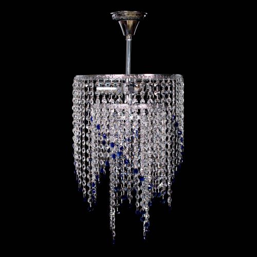 Люстра Валенсия классика №8 синяя в Симферополе Гусь Хрустальный