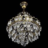 Люстра Грация с подвесом под бронзу Черная в Симферополе