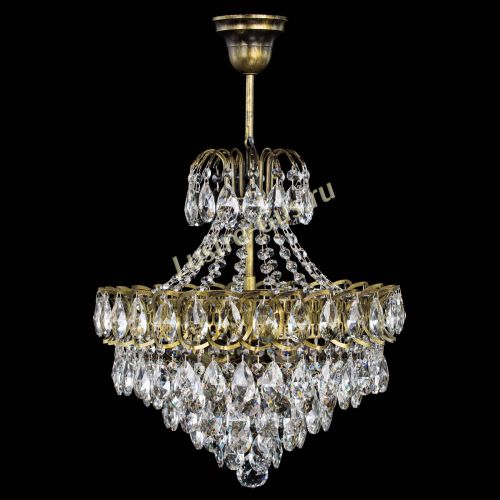 Люстра Грация с подвесом под бронзу в Симферополе Гусь Хрустальный