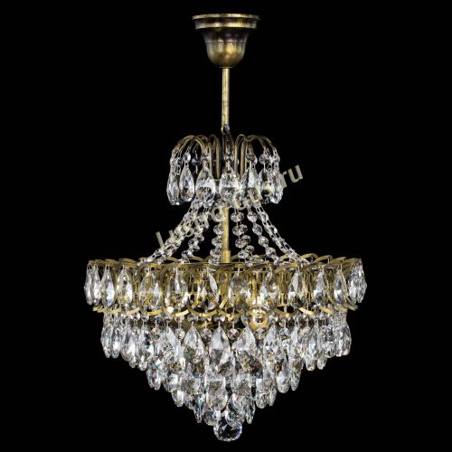 Люстра Грация с подвесом под бронзу в Симферополе Гусь Хрустальный