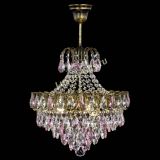 Люстра Грация с подвесом под бронзу Розовая в Симферополе