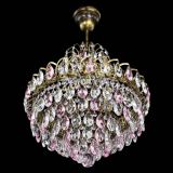 Люстра Грация с подвесом под бронзу Розовая в Симферополе