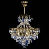 Люстра Грация с подвесом под бронзу Синяя в Симферополе