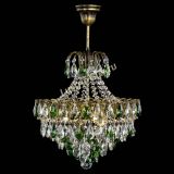 Люстра Грация с подвесом под бронзу Зеленая в Симферополе