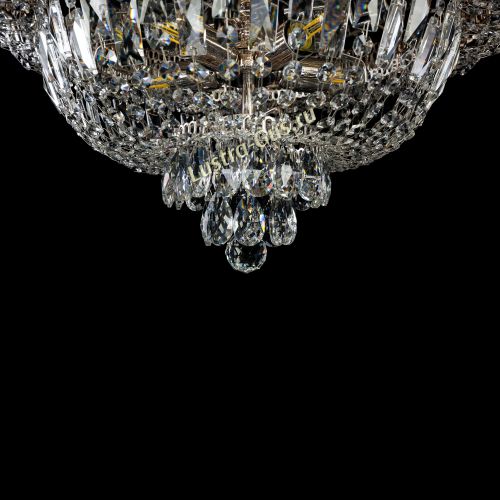 Люстра Хрустальный Каскад №1 с подвесом в Симферополе Гусь Хрустальный