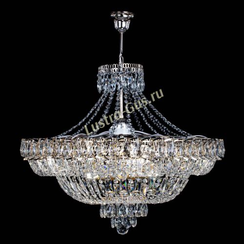 Люстра Хрустальный Каскад №11 с подвесом в Симферополе Гусь Хрустальный