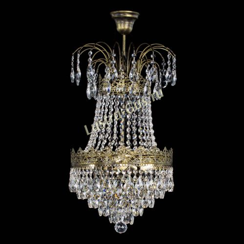 Люстра Империя под бронзу в Симферополе Гусь Хрустальный