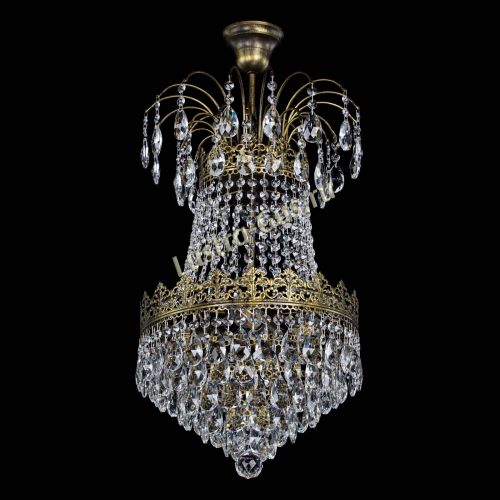 Люстра Империя под бронзу в Симферополе Гусь Хрустальный