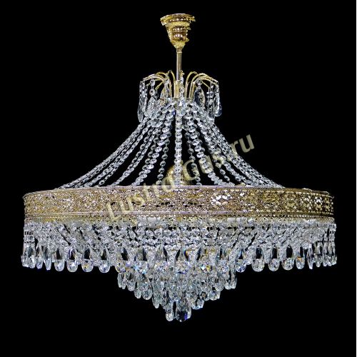 Люстра Италия Конус Журавлик с подвесом в Симферополе Гусь Хрустальный