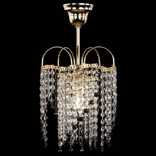 Люстра Иволга №1 Оптикон черная в Симферополе Гусь Хрустальный