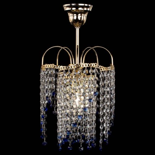 Люстра Иволга №1 Оптикон синяя в Симферополе Гусь Хрустальный