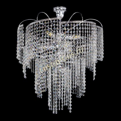 Люстра Иволга №6 ламп оптикон длинная в Симферополе Гусь Хрустальный