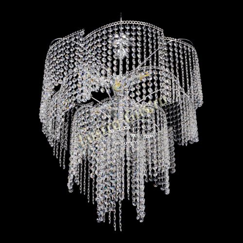 Люстра Иволга №6 ламп оптикон длинная в Симферополе Гусь Хрустальный