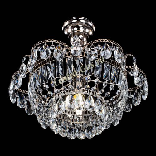 Люстра Камея №1 с подвесом в Симферополе Гусь Хрустальный