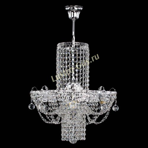 Люстра Камея №4 с подвесом в Симферополе Гусь Хрустальный