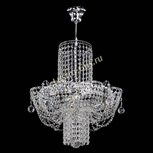 Люстра Камея №4 с подвесом в Симферополе Гусь Хрустальный