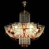 Люстра Камея №6 подвесная красная в Симферополе