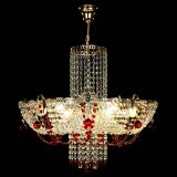 Люстра Камея №6 подвесная красная в Симферополе