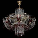 Люстра Камея №6 подвесная красная в Симферополе