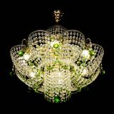 Люстра Камея №6 подвесная зеленая в Симферополе