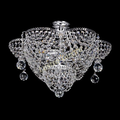 Люстра Камея Анна с подвесом в Симферополе Гусь Хрустальный