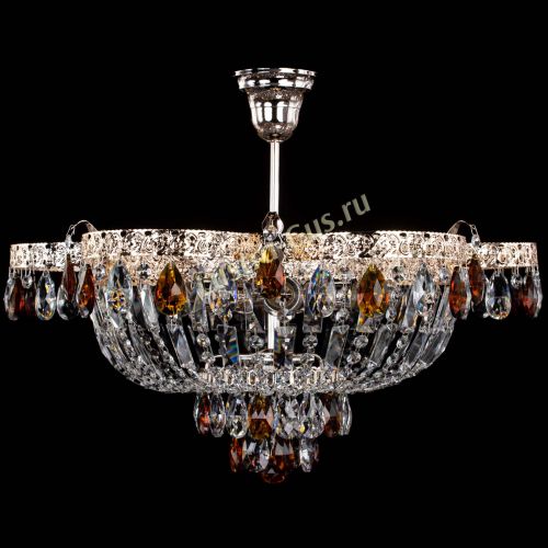 Люстра Камея Флора №5 с подвесом Чайная в Симферополе Гусь Хрустальный