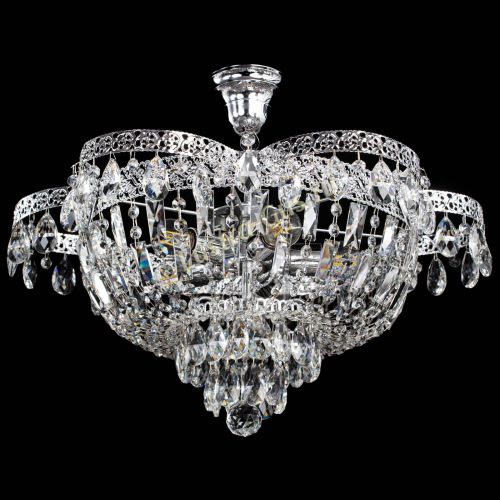 Люстра Камея Флора №5 с подвесом в Симферополе Гусь Хрустальный