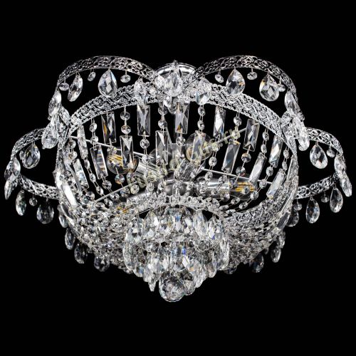 Люстра Камея Флора №5 с подвесом в Симферополе Гусь Хрустальный