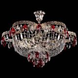 Люстра Камея Флора №5 с подвесом Красная в Симферополе