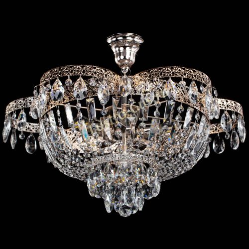 Люстра Камея Флора №5 с подвесом в Симферополе Гусь Хрустальный