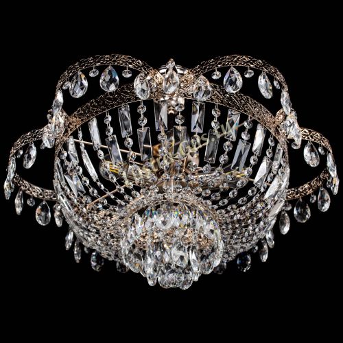 Люстра Камея Флора №5 с подвесом в Симферополе Гусь Хрустальный