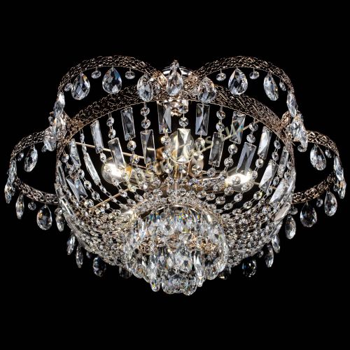 Люстра Камея Флора №5 с подвесом в Симферополе Гусь Хрустальный