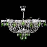 Люстра Камея Флора №5 с подвесом Зеленая в Симферополе