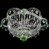 Люстра Камея Флора №5 с подвесом Зеленая в Симферополе