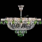 Люстра Камея Флора №5 с подвесом Зеленая в Симферополе