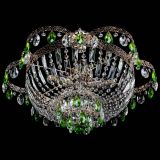 Люстра Камея Флора №5 с подвесом Зеленая в Симферополе