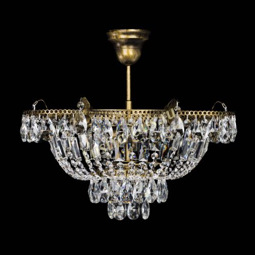 Люстра Камея с подвесом под бронзу в Симферополе Гусь Хрустальный
