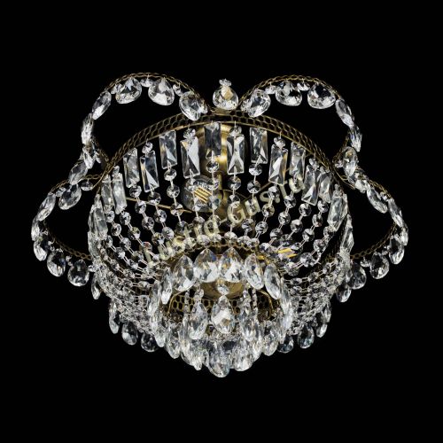 Люстра Камея с подвесом под бронзу в Симферополе Гусь Хрустальный