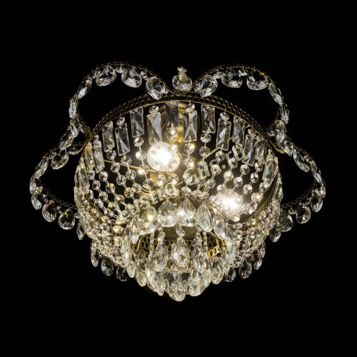 Люстра Камея с подвесом под бронзу в Симферополе Гусь Хрустальный